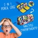 thumbnail image 5 of Estuche para lápices Sonic The Hedgehog 2 en 1 para niños con compartimentos, 5 of 6