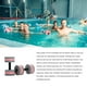 thumbnail image 2 of Eigraketly 1 par de mancuernas de agua EVA mancuernas elásticas acuáticas piscina Yoga ejercicio accesorio Color brillante secado rápido Deportes acuáticos gris rojo, 2 of 6