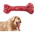 thumbnail image 1 of Dog Chew Toys for Large Medium Breed, Dog Toothbrush Clean Teeth Interactive Toys Non-Toxic Natural Rubber Long Lasting Indestructible Dog Toys (Red)--, 1 of 5