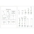 thumbnail image 3 of Mistaha AC110-220V 14W Soft Fabric LEDs Floor Lamp Standing Light with Controller 5 Levels Dimmable, 3 of 8