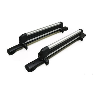 BrightLines Roof Rack Crossbars Ski Rack Combo Compatible with Subaru Ascent 2019-2025