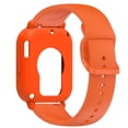 thumbnail image 1 of Étui en Silicone + Bracelet pour Redmi Watch 5 Lite / 5 Bracelet de Remplacement Actif Ceinture Bracelet de Montre Intelligent Étui de Protection Orange 2 Redmi Watch 5 Active, 1 of 6