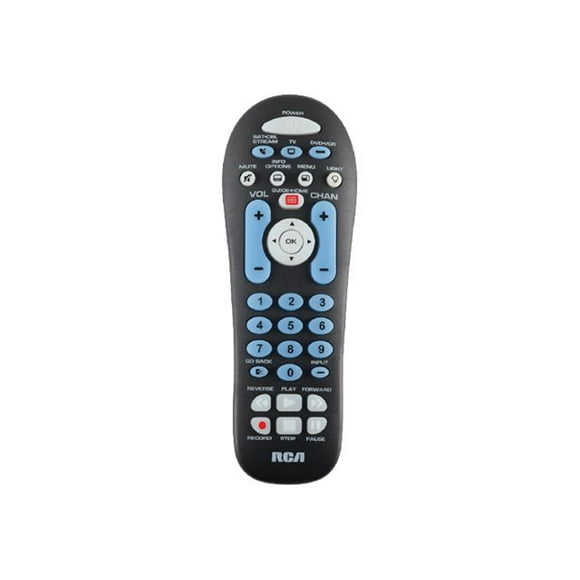 RCA RCR313BE - Universal remote control - infrared - black