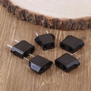 2Pcs European US AU EU US To EU/EU To US Plug Adapter Euro Travel Power Adapter Plug Outlet Converter Socket