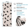 thumbnail image 2 of Dachshund Dog Hot Yoga Mat Towel Non Slip for Hot Yoga - Quick-Drying Yoga Mat Cover with 4 Corner Pockets with Travel Bag - Hot Yoga Towel Non Slip 74"x26", 2 of 6