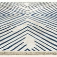 thumbnail image 4 of Alfa Rich 4x6 Area Rugs, Ultra-Thin Geometric Grey Blue Rug, Non-Slip Machine Washable, Easy Clean, Pet Friendly Rugs, 4 of 6