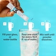 thumbnail image 4 of (6 pack) Pure Kick Cotton Candy, Hydration Electrolyte Powdered Drink Mix, 6 Count Packets, 4 of 11