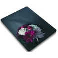 thumbnail image 4 of KSK KAISHEK Hard Protective Shell Case Cover for MacBook Air 13 inchs 2018/2019/2020/2021/2022 A1932 A2179 A2337 m1 + Black Keyboard Cover, Flower 1463, 4 of 5