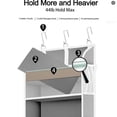 thumbnail image 4 of SWAEAZR 1 Pack Over The Door Storage Organizer, 5-Tier Over the Door Storage Organizer with 10 Side Mesh Pockets, 44 lbs Weight Capacity Door Hanging Organizers for Bedroom,Pantry,Dorm, 4 of 8