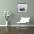 thumbnail image 2 of Trademark Fine Art "Blue Lake I" Canvas Art by Philippe Hugonnard, White Matte, Silver Frame, 2 of 3