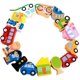 thumbnail image 5 of Juguetes educativos de madera Forma de madera Clasificación de color Bloques de apilamiento preescolar Rompecabezas para niños pequeños Juguetes Juguetes para el desarrollo de la primera infancia, 5 of 5