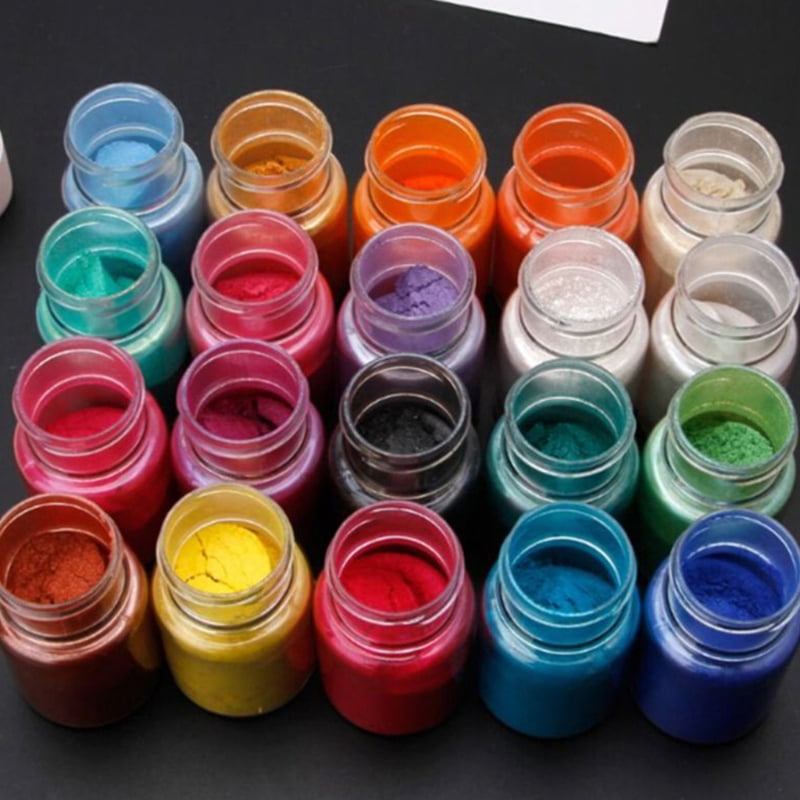 Cosmetic Pearlescent Natural Mica Mineral Powder Epoxy Resin Dye Pearl Powder