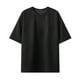 thumbnail image 1 of pstuiky camisetas para hombre, Camisas casuales de moda para hombre, de color liso, con cuello redondo y hombros caídos, mangas cortas camisas casuales para hombre m, 1 of 3