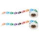 thumbnail image 4 of EeaseMX 2 rollos/1000 pegatinas con diseño de huellas de animales, etiquetas bonitas para envolver, calcomanías hechas a mano para bolsas de dulces, embalajes para hornear, 4 of 7