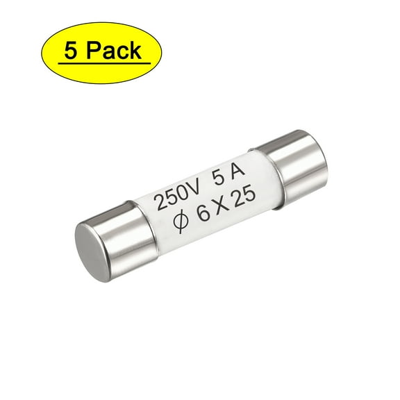 Unique Bargains Ceramic Cartridge Fuses 2A 500V Ceramic Fuses Fast Blow for Amplifier Energy Saving Lamp Ballast 10pcs