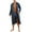 Navy, variant on Busydd Mens Pajama Sets Trendy Soft Solid Color Two Piece Sets for Men Casual Comfy Robes and Shorts Loungewear Set L