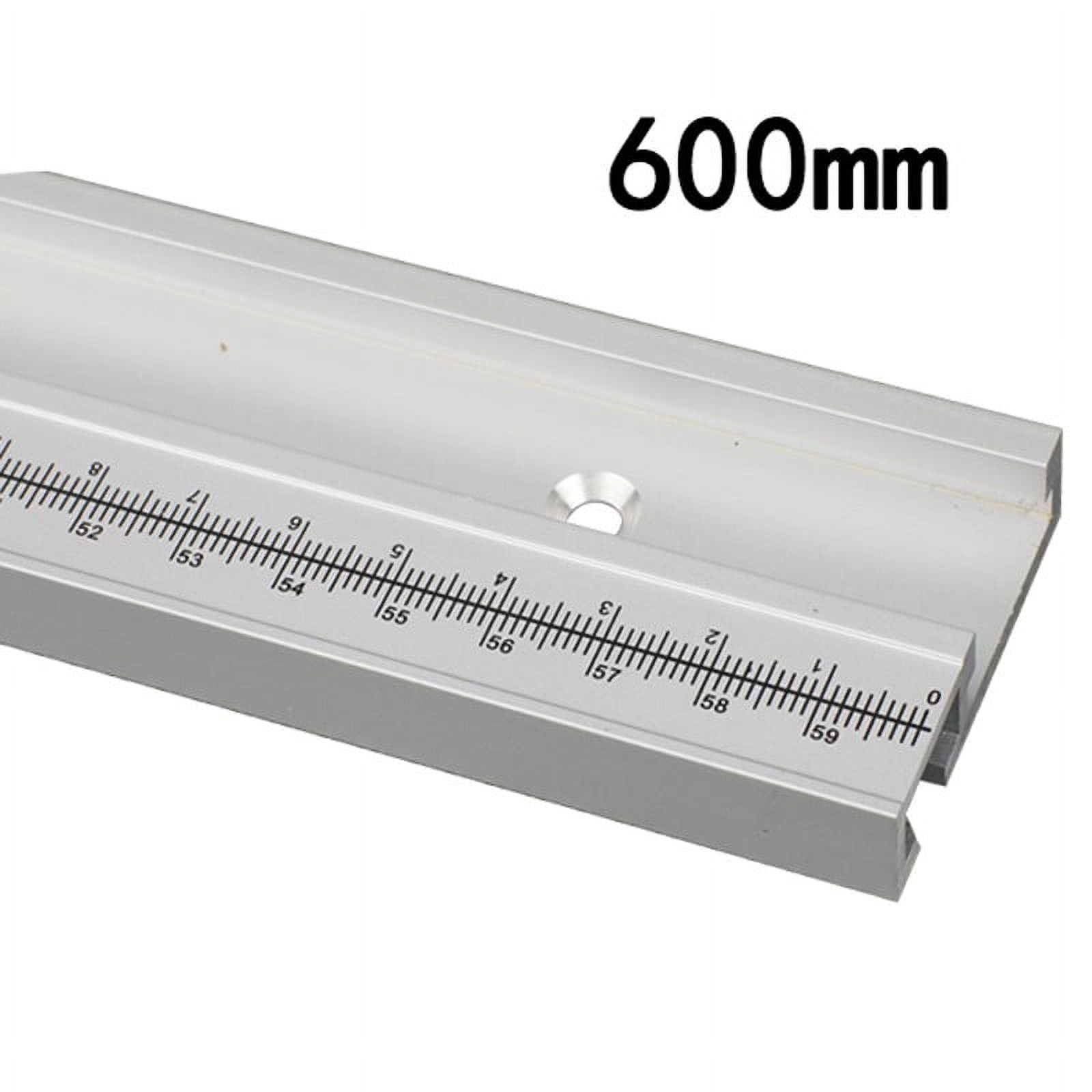 Universal 45 Type T-Track T-Slot Miter Track Jig Aluminium Alloy Miter Track Stop Woodworking Diy Tools For Table Saw Pusher 600Mm Smile Home