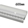 thumbnail image 2 of 400/500/600mm Aluminum Alloy T Track Woodworking Miter Track with Scale, 2 of 7
