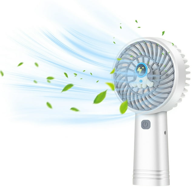 Mini Ventilador Usb, Alta Potencia, Batería Recargable, Uso Portátil y Escritorio, Funcionamiento Silencioso, Esencial para Viajes de Verano, Diseño Compacto, Tamaño 15,5 X 8,3 X 2,5 Cm