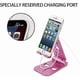 thumbnail image 4 of 4 Pack Phone Stand, Tablet Stand, Adjustable Multi-Angle Desktop Portable Stand (Black+White+Pink+Blue), 4 of 4