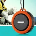 thumbnail image 3 of C6 Speaker Waterproof Suction Cup Wireless Speaker Support Card Handsfree Call Portable Black, 3 of 5