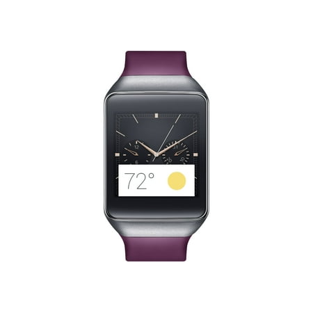 Samsung Gear Live - Smart watch - display 1.63" - 4 GB - Bluetooth - 2.12 oz - wine red