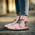 thumbnail image 2 of Wismoutput Dachshund Love Heart Printed Barefoot Shoes Gift for Girlfriend Wife Skin-Friendly Casual shoes Size 6-13.5, 2 of 7