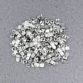 thumbnail image 4 of 200pcs Photo Frame Arch Shape Photo Frame Back Plates Tablet Frame Locks for Decoration Brad Embellishment Buttons Diy Photo Album Frame Rotating Scrapbooking Locks with Hollow Rivets (Silver), 4 of 8