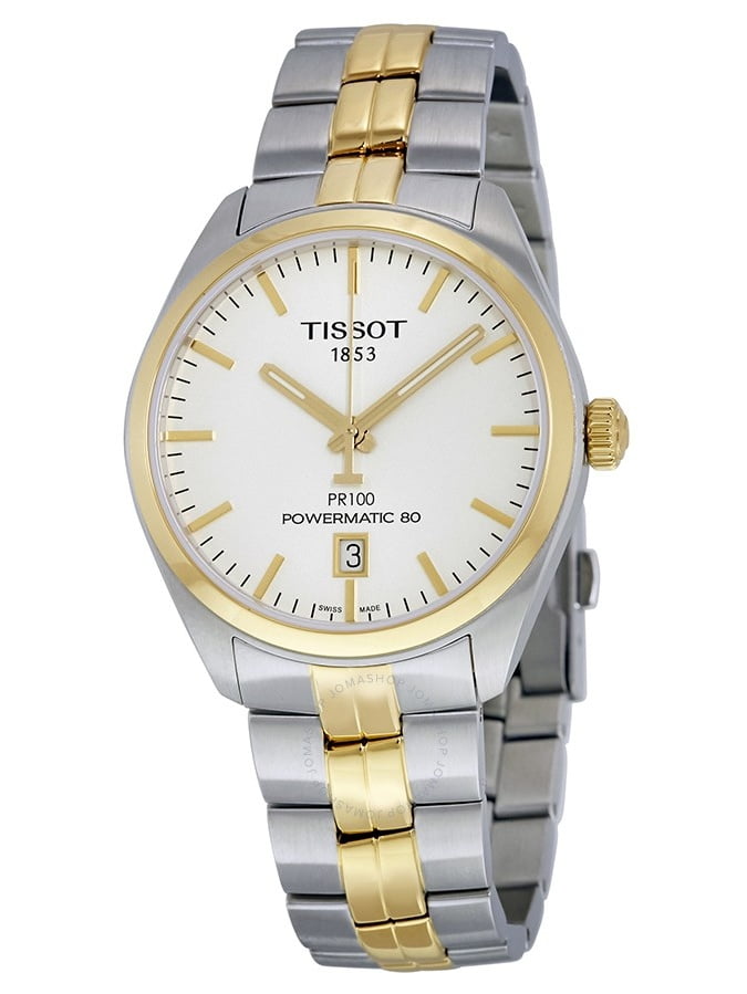 Tissot PR 100 Automatic Silver Dial Mens Watch T101.407.22.031.00
