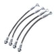 thumbnail image 1 of Sidaley Juego de mangueras de línea de freno trenzada, accesorio profesional modificado, mangueras de freno de coche de acero inoxidable, accesorios de Vehículos, repuestos y accesorios Mis Tipo 1 Sidaley VI017500-01B, 1 of 6