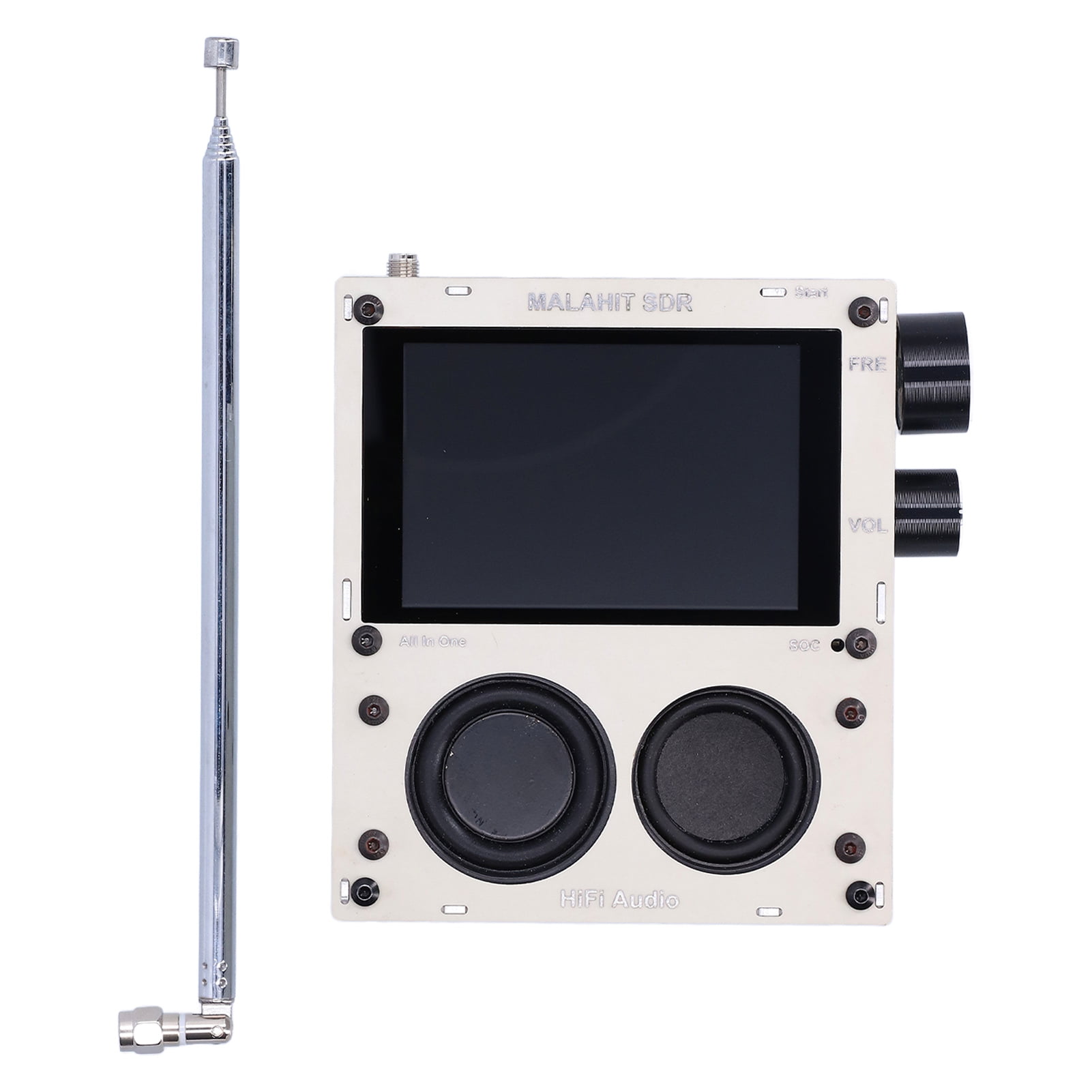 All-New 50KHz-2GHz 1.10a Malahit SDR Receiver Malachite 3.5 Inch H2000 Touching LCD Screen Aluminum Alloy Shell 