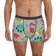 thumbnail image 1 of Balery Cute Dinosaur Calzoncillos bóxer para hombre, ropa interior de algodón suave y transpirable con cinturilla de nailon-X-Large, 1 of 5
