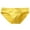 Yellow, variant on Adult Man Briefs Stretchy Breathable Solid Color Male Underwear for Daily Life