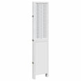 thumbnail image 3 of vidaXL Room Divider 5 Panels White Solid Wood Paulownia, 3 of 5
