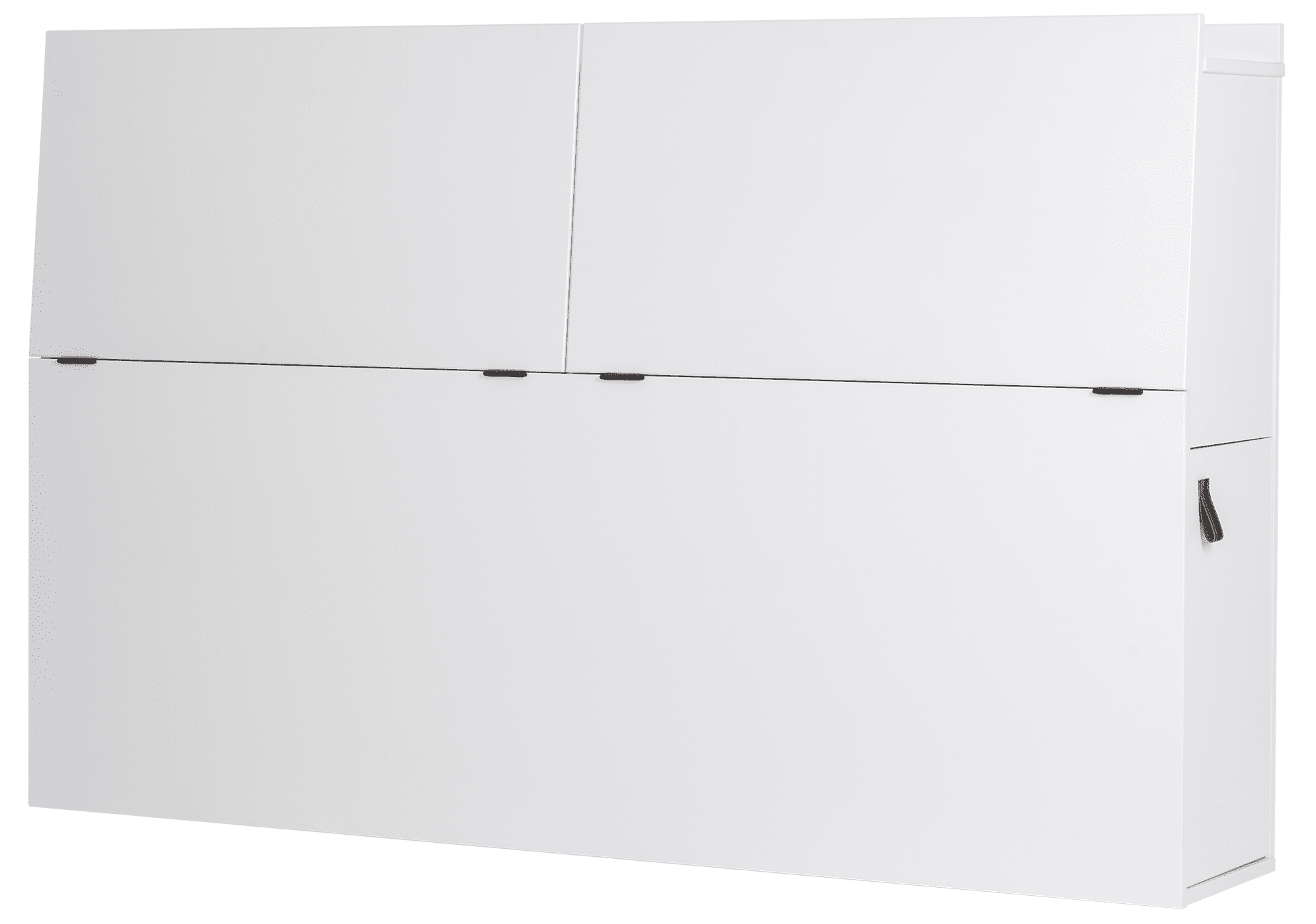 Memomad Bali Storage Headboard (King Size, White)