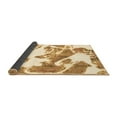 thumbnail image 2 of Ahgly Company Indoor Rectangle Abstract Brown Modern Area Rugs, 8' x 10', 2 of 4