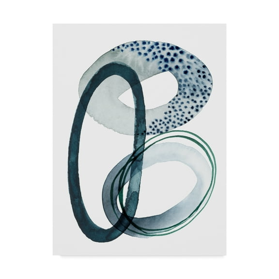 Trademark Fine Art 'Looping Abstract III' Canvas Art by Grace Popp