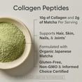 thumbnail image 4 of Sports Research Péptidos de colágeno premium en polvo y té verde Matcha orgánico - Suplemento de proteína de colágeno en polvo con Matcha japonés y aminoácidos - Sin gluten, sin OGM, sin azúcar, 4 of 5