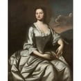 thumbnail image 2 of Robert Feke 15x18 Gold Ornate Wood Frame and Double Matted Museum Art Print Titled - Mrs. John Banister (1748), 2 of 4