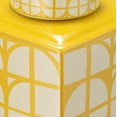 thumbnail image 5 of Sagebrook Home Chic Geometric Jar – Elegant Ceramic Container for Home, 5 of 7