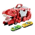 thumbnail image 1 of Dino Transporte Coche Dinosaurio Tragar Vehículo Tragar Transporte Jugar Vehículo Juguete para Edades 3 4 5 años Niño Niños Preescolar , Rojo con 2 Rojo con 2 autos., 1 of 8