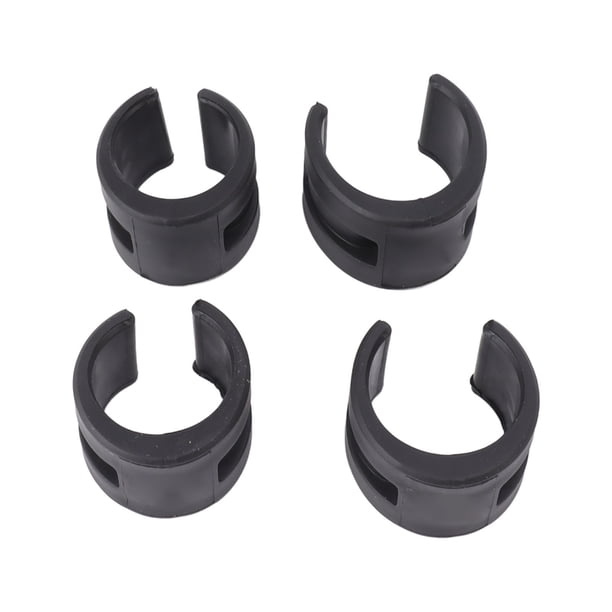 Protector de cuadro de bicicleta, 4 piezas Protector de vaina de bicicleta Protector de cuadro de bicicleta Anillo de goma Protector de cadena de horquilla trasera de bicicleta Fiel a su promesa