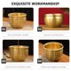 thumbnail image 3 of OULII Bol Decorativo De Cobre Dorado Con Tradicional Chino Para Adorno De, 3 of 8