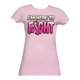 thumbnail image 1 of Conciencia de c?ncer de mama para mujer "Estoy aqu? para luchar" camiseta - rosa - peque?o Awareness Camiseta de manga corta, 1 of 1