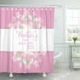 thumbnail image 1 of Cortina de Ducha ABPHQTO 8 de Marzo Dia de la Mujer Saludo Flores 150x180 cm, 1 of 1