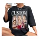 thumbnail image 1 of Playera Personalizable De Fotos De Tu Pareja Camisa Collage, 1 of 1