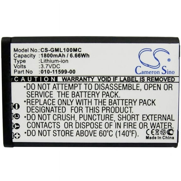 Battery for Garmin E1GR E2GR VIRB Elite Virb 010-01088-00 010-11599-00 1800mAh