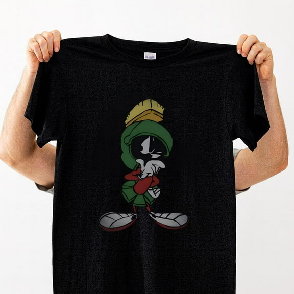 Marvin The Martian Retro Looney Tunes Cartoon Graphic Unisex T-Shirt