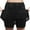 Black, variant on uublik Uniform Skirts for Girls Black Tennis Skirts Golf Skort Athletic Dance Running School Sport Skirts with Shorts Size 2T-12