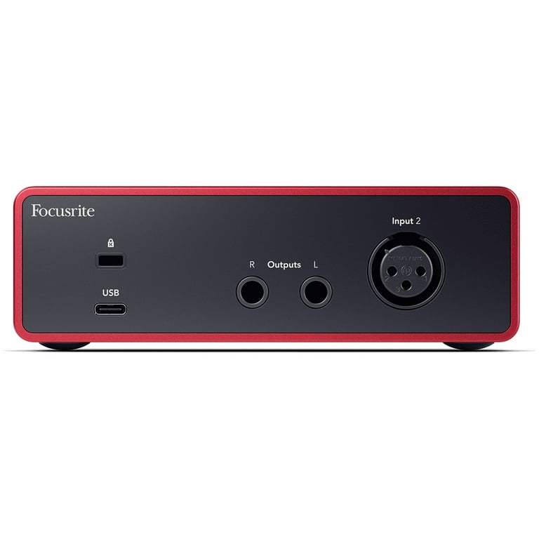 Focusrite Scarlett Solo Studio 4th Gen USB Audio Interface with